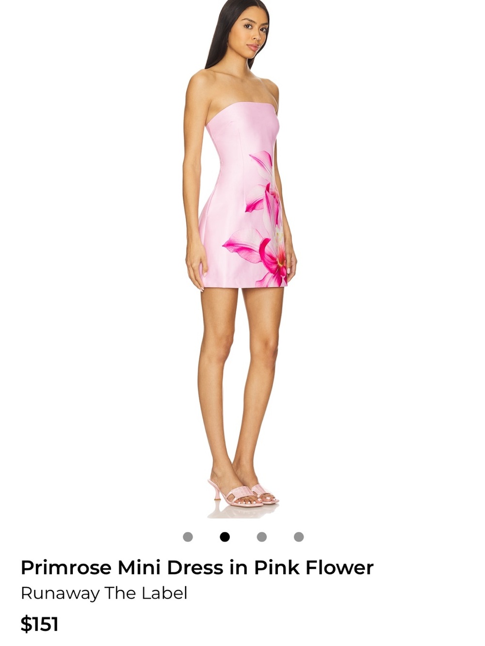 REVOLVE Runaway the Label Primrose Mini Dress in Pink Flower
